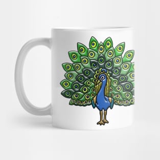 Peacock Mug